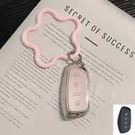 Soft TPU Car Key Case Cover For Haval H6 H7 H9 H4 F5 F7 H2S F7X Protection Key Bag Keychain Accessor