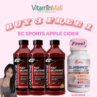 [BUY 3 FREE SLIMSHRED] EC Apple Cider Vinegar + L Carnitine Fat Burner Weight Loss Supplement - Lose