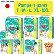 【Direct from Japan】Pampers Baby Dry Sarasara Care pants/Ultra Jumbo Carton Deal Diaper 4-pack (S/M haihai/M tatti/L/XL/XXL) Made in Japan