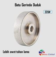 Batu Poles Asah Diamond Wheel Grinding 6 Inch Besi / Batu Asah Poles Amplas Gerinda Duduk