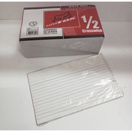 1 ream 1/2 crosswise pad paper random brand available 20 pads in 1 ream