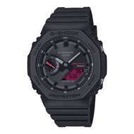 Jam Tangan Pria Casio G-Shock GA-B2100BBR-1AJF Black and Bold Red Series Digital Analog Dial Black R