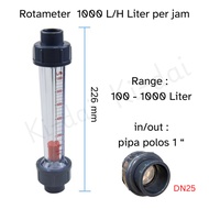 Flow Meter Rotameter 1 / 1.6 / 4 / 6 / 10 / 16 / 25 / 40 / 60 m3 / 90 / 150 Ton Liter per Hour LPM L