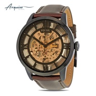 Terbaru Jam Tangan Pria Original Fossil Automatic Kulit Brown Casual Me3098 Terlaris