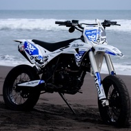 PUTIH Decal GORDON WHITE BLUE ONE ONE NINE CUSTOM DESIGN