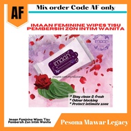 Imaan Feminine Wipes Women's Intimate Zon Cleaning Wipes