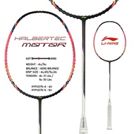 Lining Badminton Racket Halbertec Motor (4U/5U) Pearl White/Neon Pink New Release Free Strings + Gri