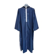 Gamis Hoodie Djellaba Maroko Jalabah Jubah Kapucong Maroko Pria Murah
