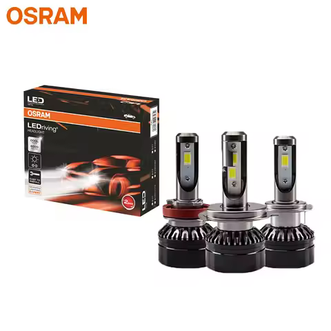 OSRAM LED H1 H4 H7 H8 H11 H16 HB3 HB4 Fog Car Headlight XLZ LEDriving 6000K 50W 3600LM Bright Auto L