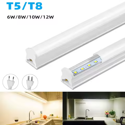 LED Profile Tube Lights 6W 29cm 8W 30cm LED Bar Light Rigid LED Strip Light For Kitchen Under Cabine