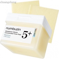 numbuzin No.5 Vitamin-Niacinamide Concentrated Pad, Daily Double-Sided Facial Pads with Glutathione,