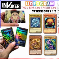 ( YUKIOH ) HOLOGRAM Sticker - ATM Card Sticker - ACCESS Card Sticker - Touch n Go Card Sticker / TNG