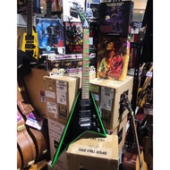 Jackson X Series Rhoads RRX24 Electric Guitar, Black with Neon Green Bevels