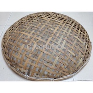 [Cheerfulbee] Local Handmade Bamboo Skin THICKER DURABLE Nyiru Buluh Putu Mayam 52cm/ Penampi buluh/