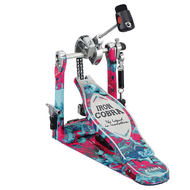 Tama drum pedal Tama HP900RMCS 50th Anniv Ltd Ed Iron Cobra Marble Single Drum Pedal Rolling Glide C