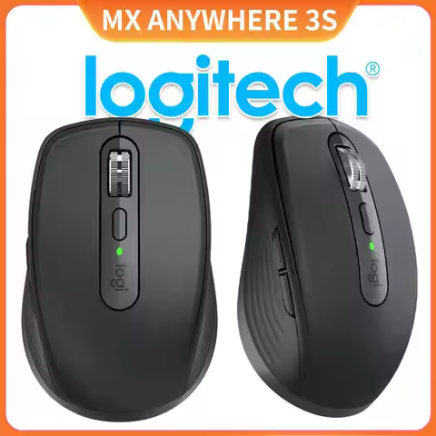 Logitech MX Anywhere 3S Wireless Mouse Mac Version Bluetooth Silent Portable Office Apple Pink Femal