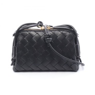【二手】Bottega Veneta BOTTEGA VENETA肩背包 794258VCPP18425 黑色皮革女背包（全新）