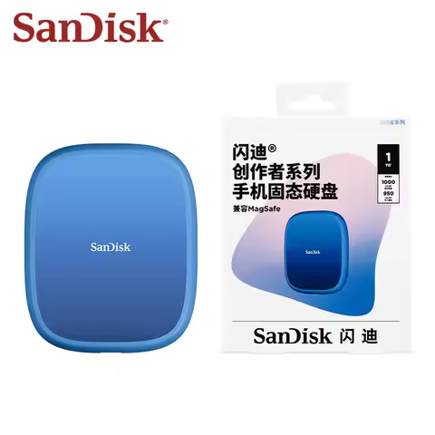 Original SanDisk Creator Phone SSD E62C MagSafe 2TB 1TB USB 3.2 Gen2 Type-C Up to 1000MB/s External 