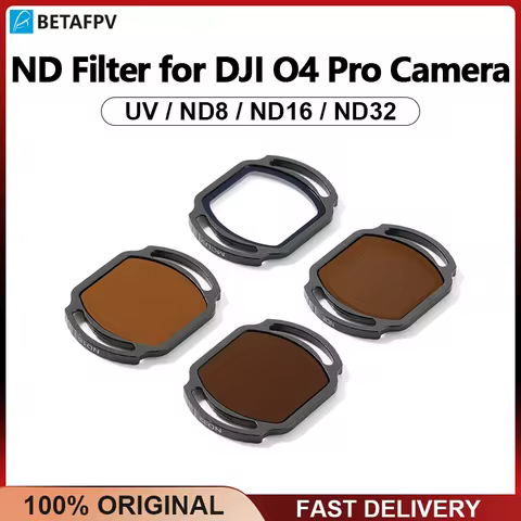 BETAFPV UV ND8 ND16 ND32 Filter ND Filter Set for DJI O4 Pro Camera