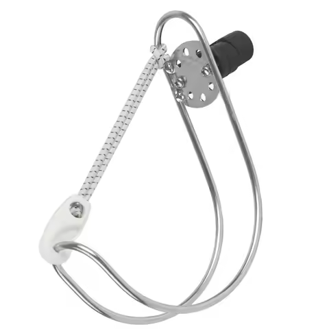 4.5in Stainless Steel Lifebuoy Ring Bracket Horseshoe Holder for Marine Boat Ship Lifebuoy Bracket L