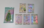香港迪士尼20周年聖誕系列盲抽卡 Linabell Shelliemay Olumel Cookie Ann