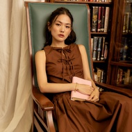 lookbooklookbook mary jane dress mocha mousse