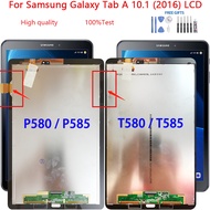 For Samsung Galaxy Tab A 10.1 (2016)/T580/T585-P580/P585 LCD Display Touch Screen Digitizer Assembly Display Replacement Parts