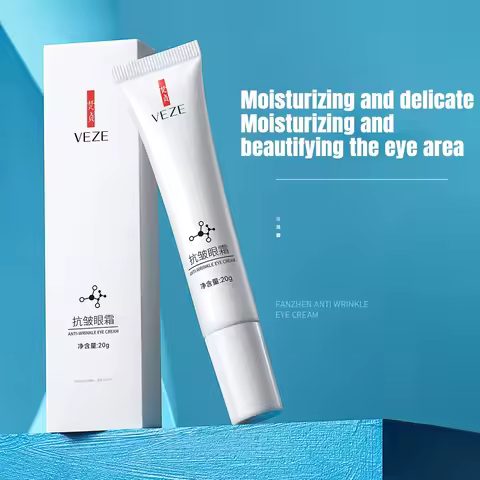 VEZE Eye Serum Firming Eye Cream Anti Dark Circles Hyaluronic Acid Hydration Nourishing Fade Line Ey