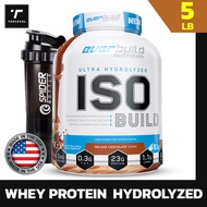 Everbuild ISO BUILD Ultra Hydrolyzed 5 lbs - 100% Ultra Hydrolyzed Whey Protein - Deluxe Chocolateเว