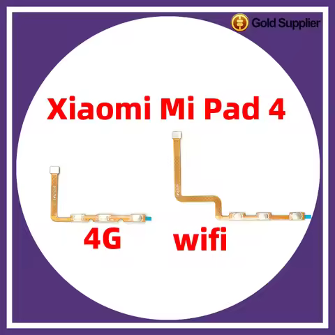 For Xiaomi Mi pad 4 4G cellular wifi Power ON OFF Volume Camera Key Button Switch Flex Cable Replace