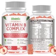 33-IN-1 Liposomal Overall 3500mg + Vitamin B Complex Gummies -B1, B2, B3, B4, B5, B6, B7, B8, B9,B12