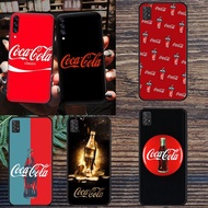 soft black Samsung Galaxy A50 A50S A30S A11 A12 4G A21S A22 4G A22 5G A31 Coca Cola D Phone Cover