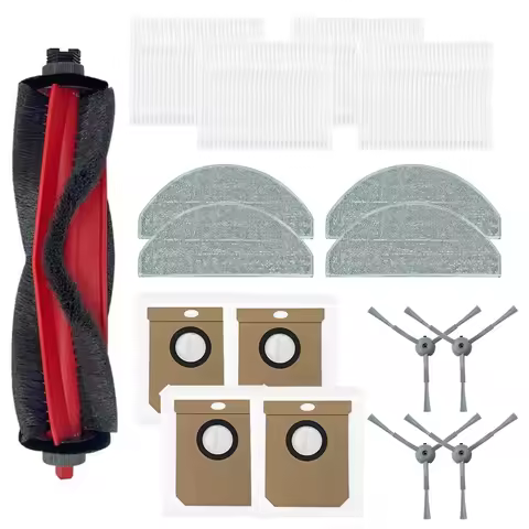 Main Side Brush Filter Mop Cloth Kit For Deerma S30 / For DEM-S30 Robot Vacuum Cleaner Household Cle