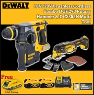 DeWALT 18 Brushless Combo DCH273 Rotary Hammer + DCS355 Oscillating Multi Tool