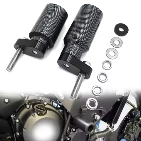 Motorcycle Frame Sliders Crash Falling Protection Block Fit For Yamaha FZ6R FZ 6R FZ-6R 2009-2016 20