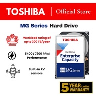 Toshiba MG 3.5" SATA 7200RPM ENTERPRISE Internal Bare Drive Hard Drive (4TB/6TB/8TB/10TB/12TB/14TB/1