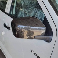 ครอบกระจก isuzu d-max และ mu-x ลายคาร์บอนเคฟล่า ใส่ปี 2020 - 2026  สำหรับตัวเตี้ยครอบเต็มกระจก ( รุ่