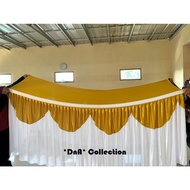 Wave Lace Buffet Table Cover Size 360 x 90 x 75 cm (L x W x H)