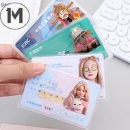 1M ID Card Cover Avatar Face Blocking ed Protective Case Couple Cartoon Anti-ic Cute Funny Gift Tran