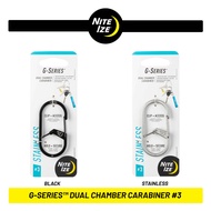 Nite Ize G-Series Dual Chamber Carabiner Size 3