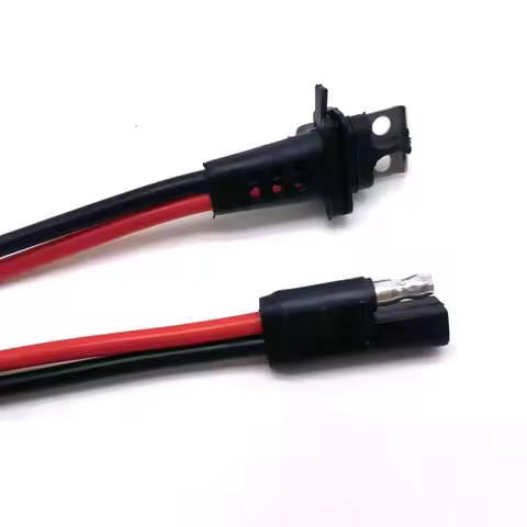 10PCS Connector Tail Circuit Buttcock Cable Power Cord For Motorola SM50 SM120 CM200 CM400 GM950 GM3