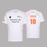 2025 Summer Men's New Hle Esports Club Uniform Zeus Viper Jersey Loose Training Tee Outdoor Fitness 