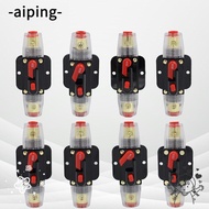 AIPING Self Recovery Circuit Breaker, Resettable Insurance 60A 50A 40A 30A DC Resettable Circuit Bre