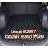 [Ready Stock] Suitable For Lexus is200T is250 is300H is300 is350 Rear Compartment Mat Leather Trunk