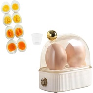 New Electric Hard Boiled Egg Maker Steamer,Rapid Egg Cooker Electric 2 Eggs Capacity,Timing Electric
