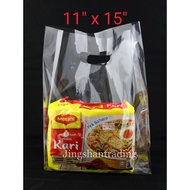 100pcs 11"x15" PP Hole bag/Clear Transparent Plastic Shopping bag