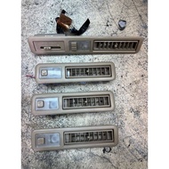 Toyota Estima ACR30 Rear Aircond Controller & Rear Aircond Vent