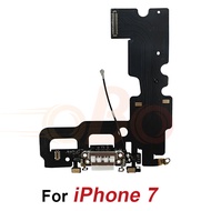 Charging Port Flex Cable for iPhone 7 8 Plus 7P 8P White Black USB Charger Dock Connector with Micro