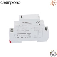 CHAMPIONO Impulse Relay, AC 230V GRM8-01 Electronic Impulse Relay, Impulse Control Din Rail Mount Im