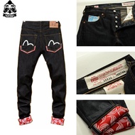 【Ready Stock】100% Evisu fashion men s jeans casual pants
